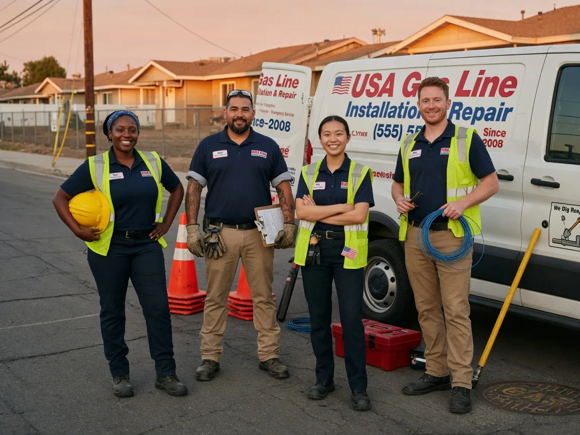 Gas Line Installation company in Holloway, MN